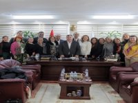 Kınık Be­le­di­ye­si ve EBSOV Ka­dın­lar Bir­li­ği bu­luş­ma­sı