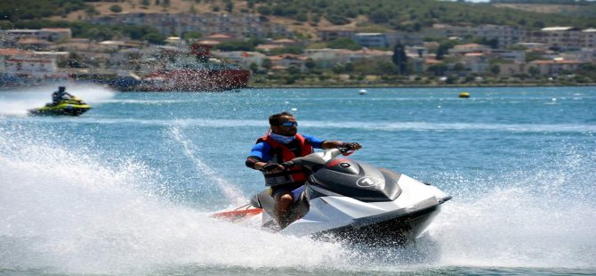 Türkiye Su Jeti ve Flyboard Şampiyonası’nın İlk Ayağı Aliağa’da Yapıldı