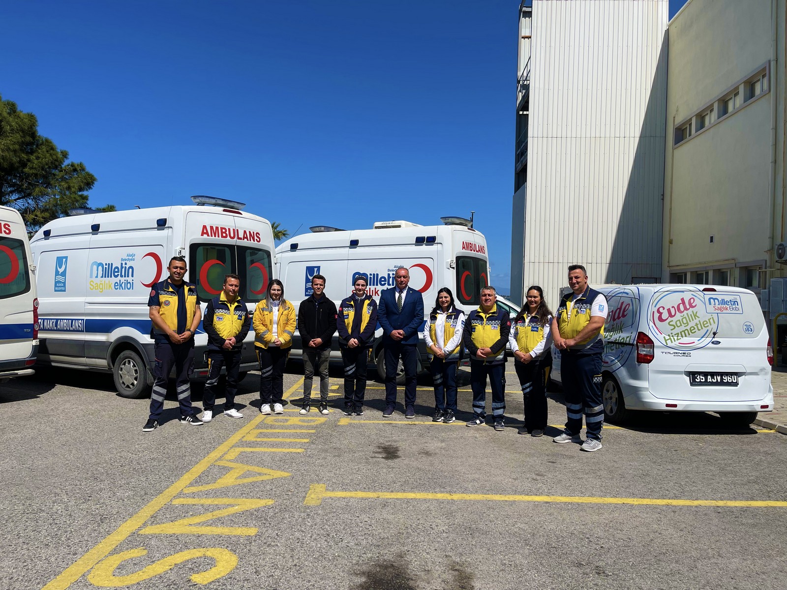 Aliağa Belediyesi Ambulans Servisi İzmir’deki Belediyeler Arasında 1’inci Oldu