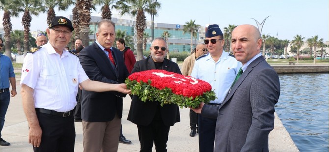 Aliağa’da Kılavuz Kaptanları Haftası’nda Meslek Şehitleri Anıldı