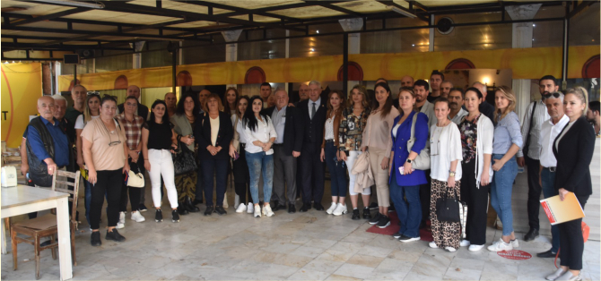 Aliağa'da Emlakçılara Bilgilendirme Toplantısı Yapıldı