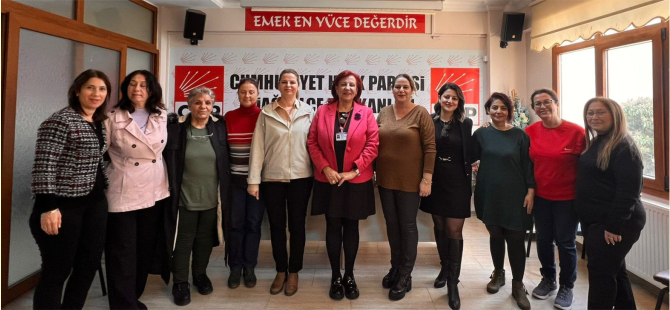 CHP Aliağa Kadın Kolları Başkanı belli oldu