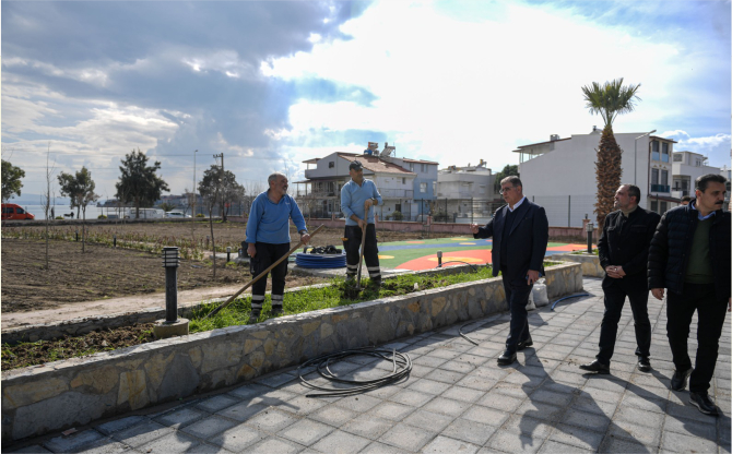 Çandarlı Sosyal Tesisleri ilkbahara hazır