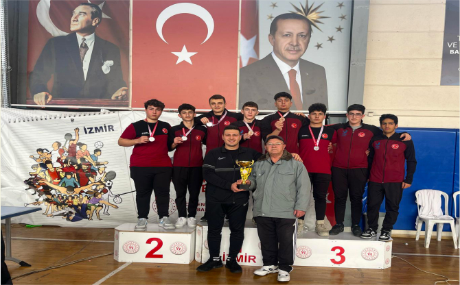 Aliağa’ya 5 Madalya Birden