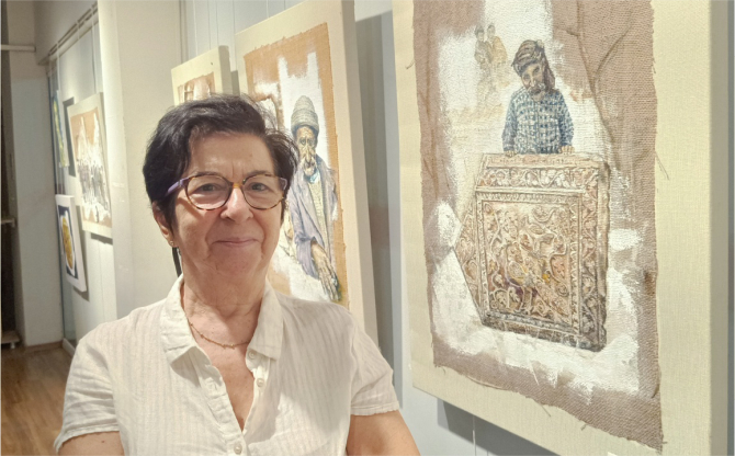 Foçalılar Hatice Foçalı Yılmaz’ın Fırçasından Tuvale Yansıdı