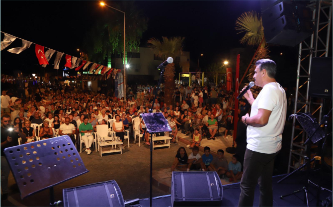 Çandarlı, unutulmaz bir akşam yaşadı