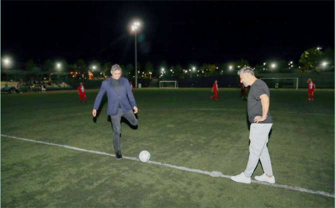 Aliağa 13 Eylül Masterler Futbol Turnuvası Başladı