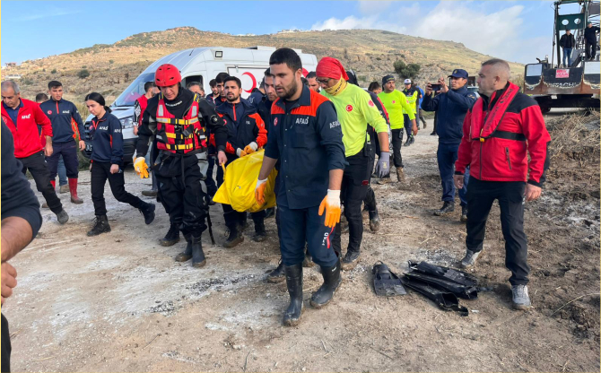 Foça'daki Sel Faciasından Üzücü Haber
