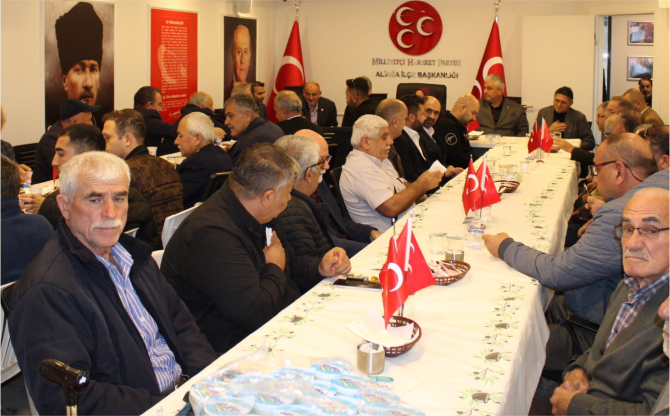 Mhp Aliağa, Merhum İlçe Başkanı Abdurrahim Aydemir’i Sene-İ Devriyesinde Andı