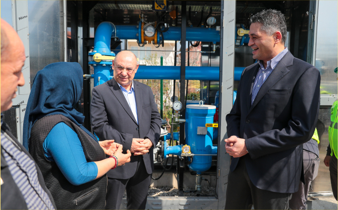 Aliağa’da Aşağı Şehitkemal Doğalgaza Kavuştu