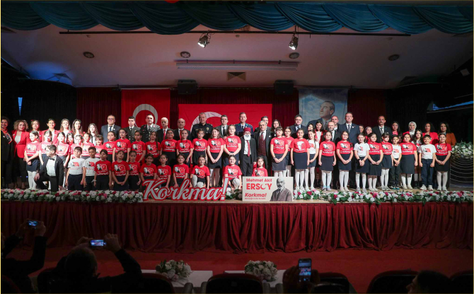 İstiklal Marşı’nın Kabulünün 105. Yıl Dönümü Aliağa’da Kutlandı