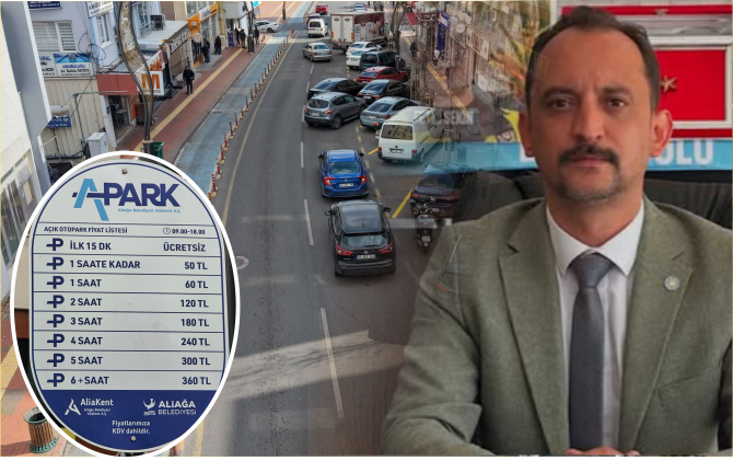 Aliağa'da "APark" Uygulamasına İYİ Parti'den Sert Tepki