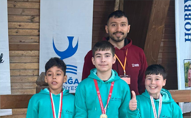 Aliağa’nın Özel Sporcularından Çifte Şampiyonluk