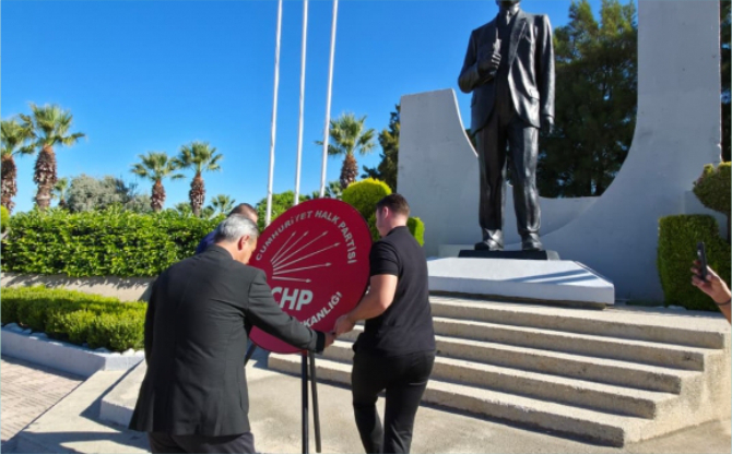 CHP Aliağa İlçe Teşkilatından Çifte Yıldönümü Töreni