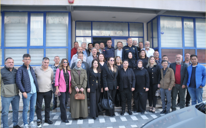 Aliağa'da Emniyetten Muhtar ve Basın Buluşması