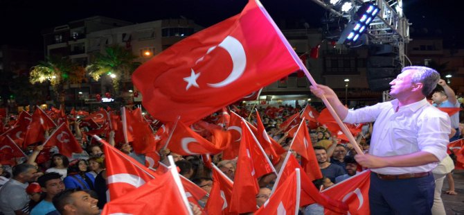 Menemen’de Darbeye Karşı Örnek Birliktelik…