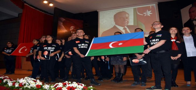 Heydar Aliyev Aliağa’da Anıldı