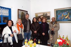 Sanatseverler Foça'da Buluştu