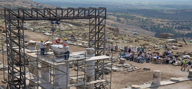 Arkeolog Bachmann Ölümünün Birinci Yıl Dönümünde Gymnasium Restorasyon Projesi Gerçekleştirilerek Anıldı