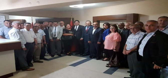 Başkan Serkan Acar'dan İl Yönetimine Ziyaret