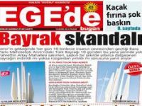 İzmir'de Bayrak Skandalı... 