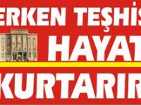 Kanserin en etkili ilacı erken tanı... 