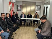 MHP'li Osmanağaoğlu'ndan Menemen  İlçe Teşkilatına  Ziyaret