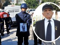 Kore Gazisi Mehmet Karabulut, askeri törenle son yolculuğuna uğurlandı