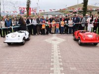 Menemen'de çocuklar için trafik eğitim parkuru açıldı
