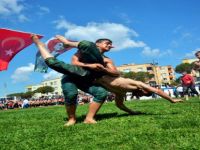 Pehlivanlar Aliağa’da Er Meydanı’na İndi