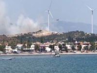 İzmir’de Ormanlık Alanda Yangın