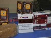 Aliağa'da Kaçak Sigara Yakalandı 